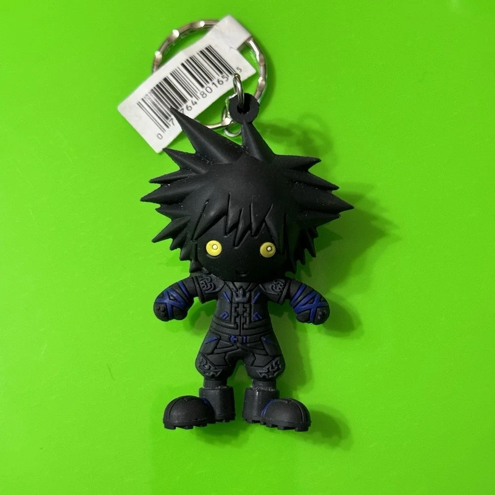 Disney Kingdom Hearts Shadow Keychain Figure Black Rubber MII China